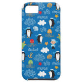 patroon met thema zee Case-Mate iPhone case (Achterkant)