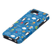 patroon met thema zee Case-Mate iPhone case (Onderkant)