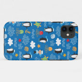 patroon met thema zee Case-Mate iPhone case (Achterkant (horizontaal))