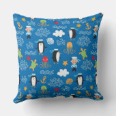 patroon met thema zee kussen (Achterkant)