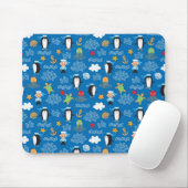 patroon met thema zee muismat (Met muis)