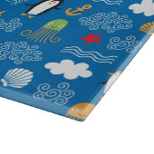 patroon met thema zee snijplank (Hoek)