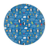 patroon met thema zee snijplank (Voorkant)