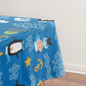 patroon met thema zee tafelkleed (Voorbeeld)