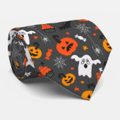 patroon met toegestane symbolen stropdas (Opgerold)