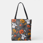 patroon met toegestane symbolen tote bag (Achterkant)