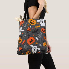 patroon met toegestane symbolen tote bag