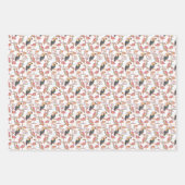 Patroon met tropische vogels inpakpapier vel (Voorkant 2)