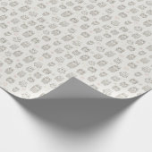 Patroon met uilen cadeaupapier (Hoek)