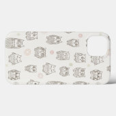Patroon met uilen Case-Mate iPhone case (Achterkant (horizontaal))