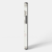 Patroon met uilen iPhone hoesje (Linkerkant)