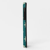 Patroon met vintage scheepswiel Case-Mate iPhone case (Achterkant/links)