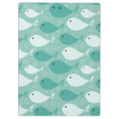 patroon met vis 2 klembord (Achterkant)