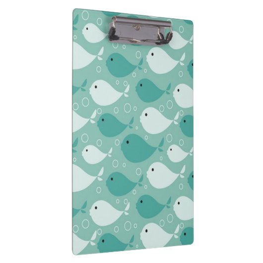 patroon met vis 2 klembord (Rechts)