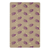 patroon met vis 2 mini klembord (Achterkant)