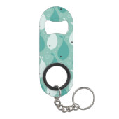 patroon met vis 2 sleutelhanger flessenopener (Achterkant)