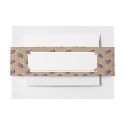 patroon met vis 2 uitnodigingen wikkel (Voorkant Voorbeeld)