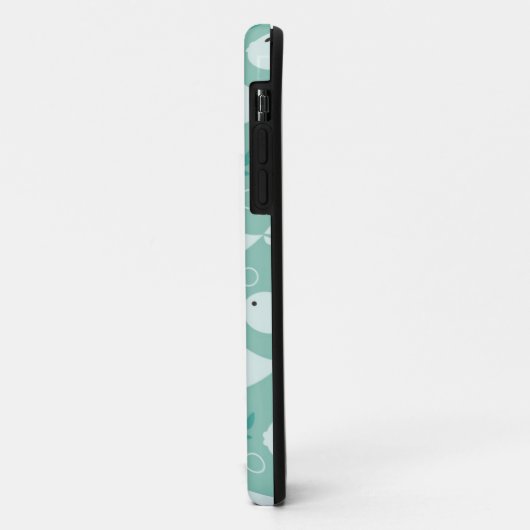 patroon met vis Case-Mate iPhone case (Achterkant/links)