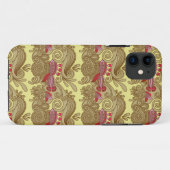 Patroon met vis en golf Case-Mate iPhone case (Achterkant (horizontaal))