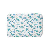 Patroon met vis en vis badmat (Voorkant)