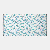 Patroon met vis en vis bureaumat (Voorkant)