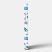 Patroon met vis en vis Case-Mate iPhone case (Achterkant / Links)