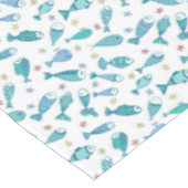 Patroon met vis en vis tafelkleed (Gekanteld)