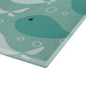 patroon met vis snijplank (Hoek)