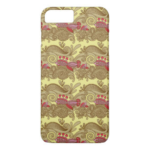 Patroon met vissen en golven Case-Mate iPhone case
