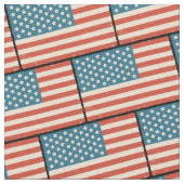 Patroon met vlag van de VS Stof (Close Up)
