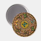 Patroon met vlinders magneet (Voorkant / Achterkant)