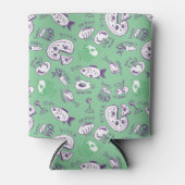 Patroon met voedsel blikjeskoeler (Voorkant)