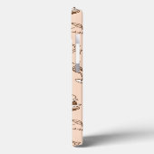 Patroon met voedsel Case-Mate iPhone case (Achterkant / Links)