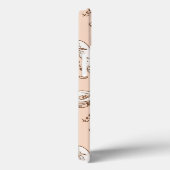 Patroon met voedsel Case-Mate iPhone case (Achterkant / Rechts)