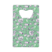 Patroon met voedsel creditkaart flessenopener (Achterkant)