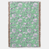 Patroon met voedsel deken (Voorkant Verticaal)