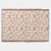 Patroon met voedsel deken (Voorkant)