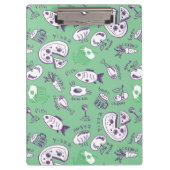 Patroon met voedsel klembord (Voorkant)