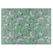 Patroon met voedsel snijplank (Voorkant)