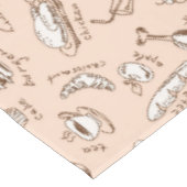 Patroon met voedsel tafelkleed (Gekanteld)