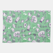 Patroon met voedsel theedoek (Horizontaal)