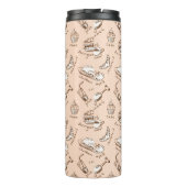 Patroon met voedsel thermosbeker (Achterkant)