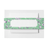 Patroon met voedsel uitnodigingen wikkel (Voorkant Voorbeeld)