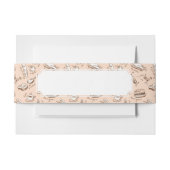 Patroon met voedsel uitnodigingen wikkel (Voorkant Voorbeeld)