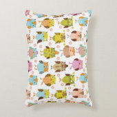 patroon met vogels accent kussen (Voorkant(Verticaal))