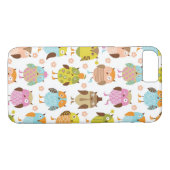 patroon met vogels Case-Mate iPhone case (Achterkant (Horizontaal))