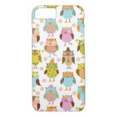 patroon met vogels Case-Mate iPhone case (Achterkant)