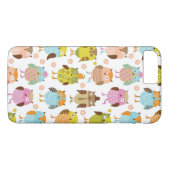 patroon met vogels Case-Mate iPhone case (Achterkant (Horizontaal))