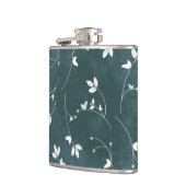  patroon met vogels en bladeren heupfles (Links)