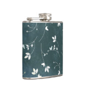  patroon met vogels en bladeren heupfles (Rechts)